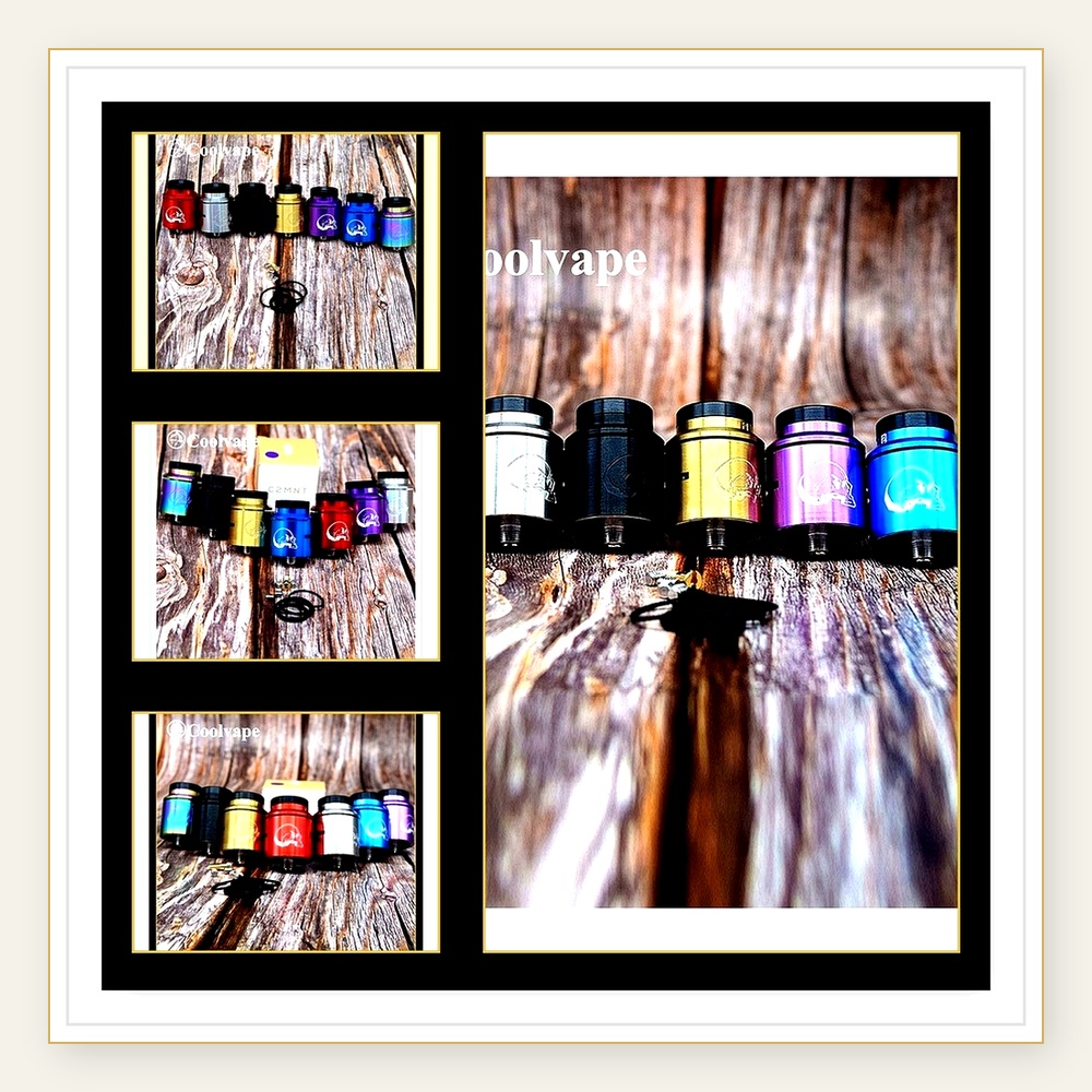 Accessories For Vaping - Atomizador WOLFCOOL C2MNT RDA para Cigarrillos