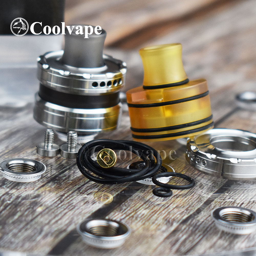 Wolfcoolvape Le Dripper RDA at - Rda Atomizer Deck reseña y precio