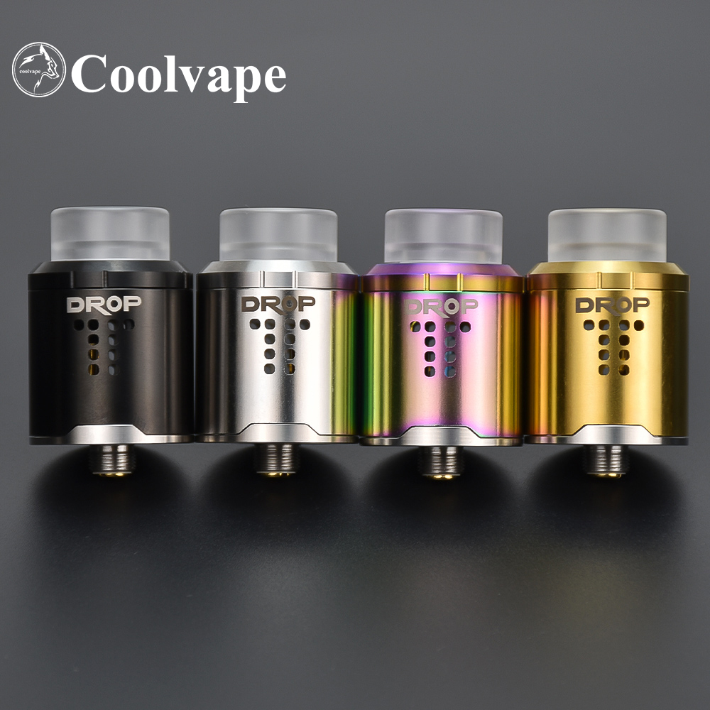 Atomizador Wolfcoolvape Drop R - Rda Atomizer Deck reseña y precio