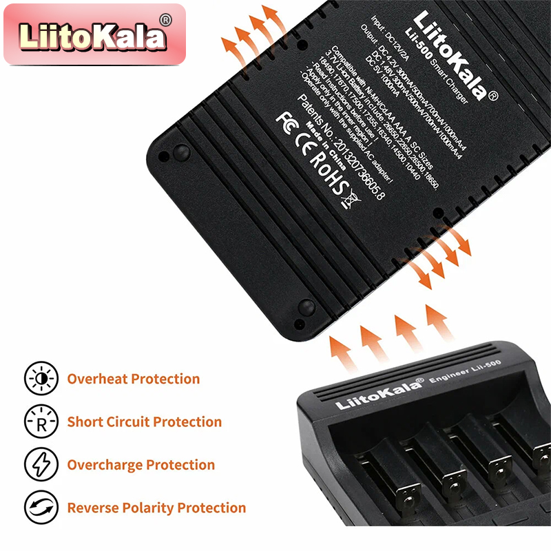 Cargador de Baterías LiitoKala - Vaping Area reseña y precio