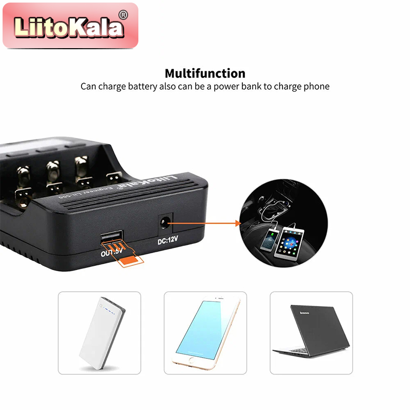 Cargador de Baterías LiitoKala - Vaping Area reseña y precio