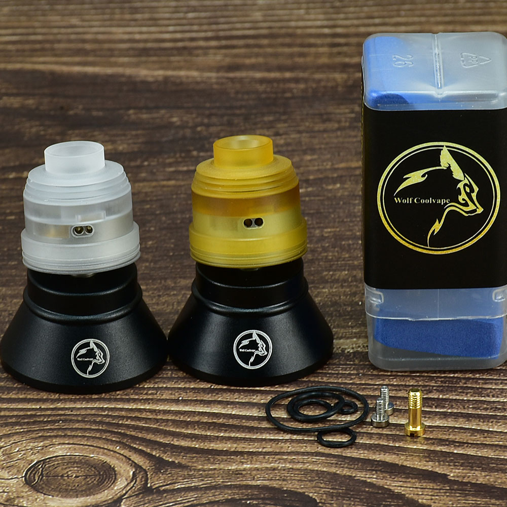 Atomizador RDA Wolfcoolvape Hu - Rda Atomizer Deck reseña y precio