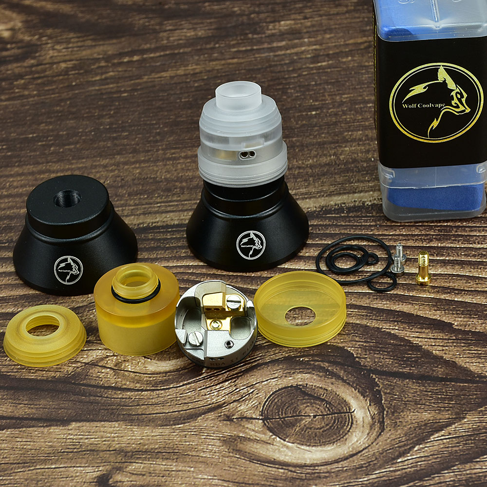 Atomizador RDA Wolfcoolvape Hu - Rda Atomizer Deck reseña y precio