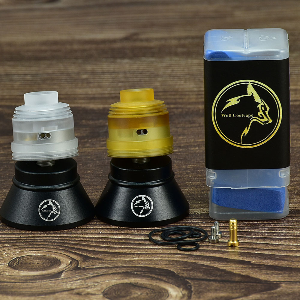 Atomizador RDA Wolfcoolvape Hu - Rda Atomizer Deck reseña y precio